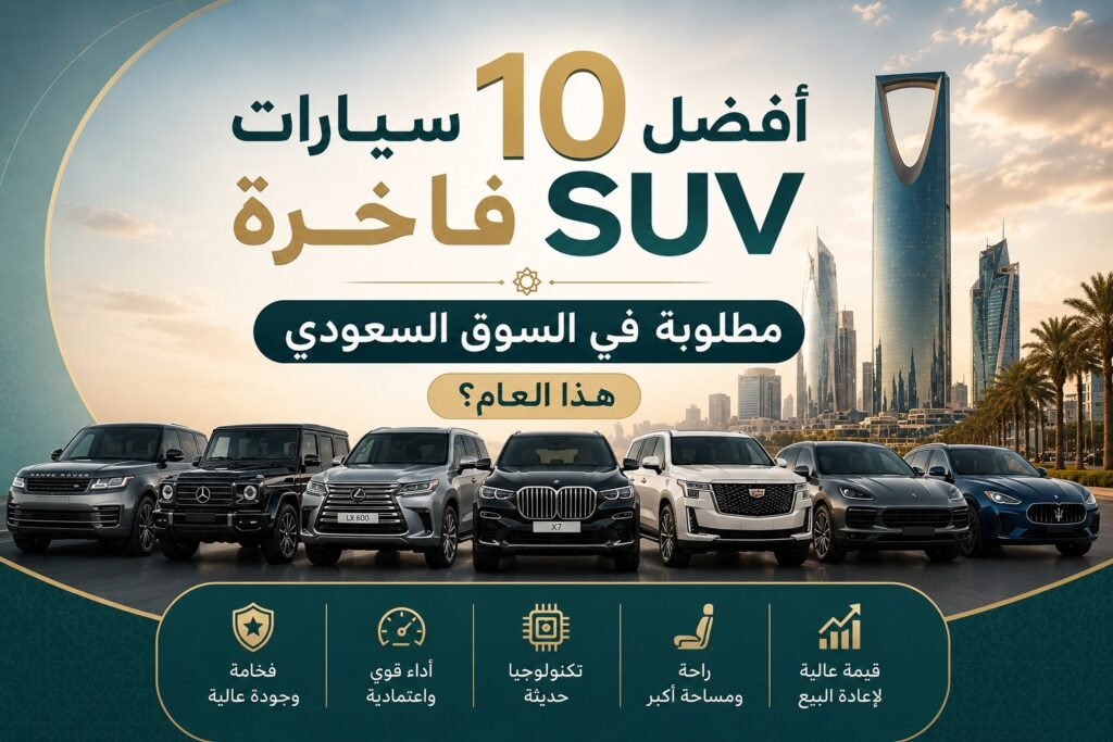 أفضل 10 سيارات SUV